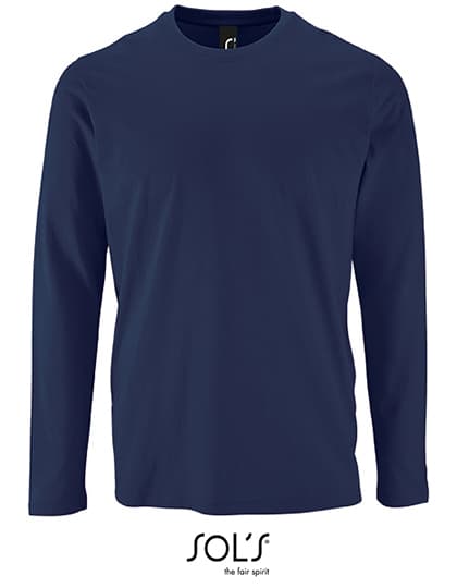 Men´s Long Sleeve T-Shirt Imperial — French Navy