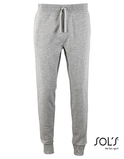 Men´s Slim Fit Jogging Pants Jake — Grey Melange