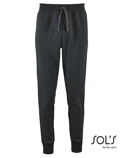 Women´s Slim Fit Jogging Pants Jake — Charcoal Melange