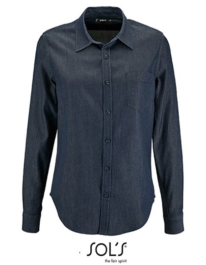 Women´s Denim Shirt Barry — Denim Brut