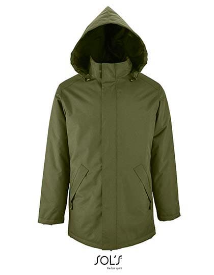 Unisex Jacket With Padded Lining Robyn — Forest Green