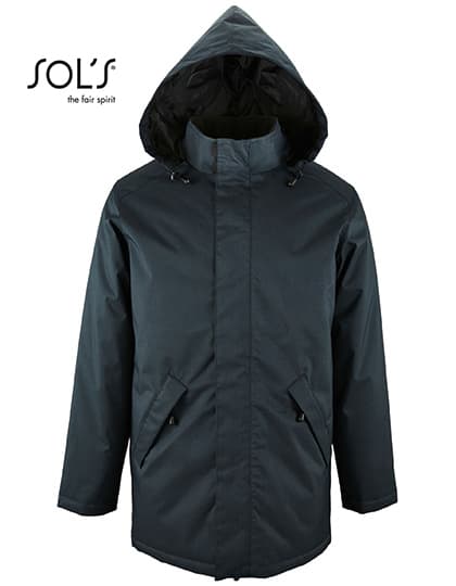 Unisex Jacket With Padded Lining Robyn — French Navy