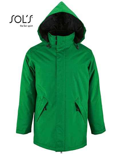 Unisex Jacket With Padded Lining Robyn — Kelly Green