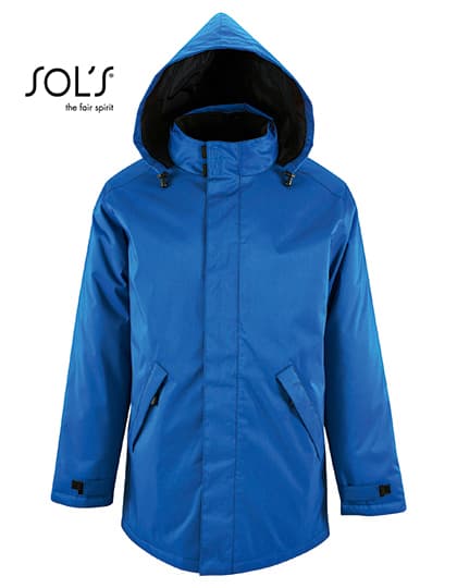 Unisex Jacket With Padded Lining Robyn — Royal Blue 241