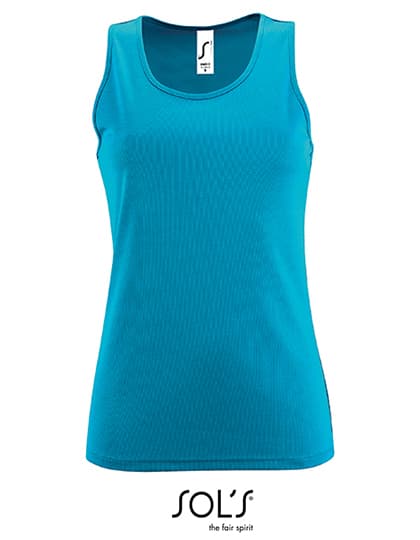 Women´s Sports Tank Top Sporty — Aqua