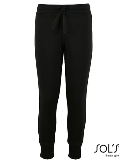 Kids´ Slim Fit Jogging Pants Jake — Black