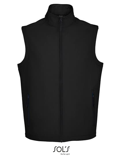 Men´s Race Bodywarmer Softshell — Black