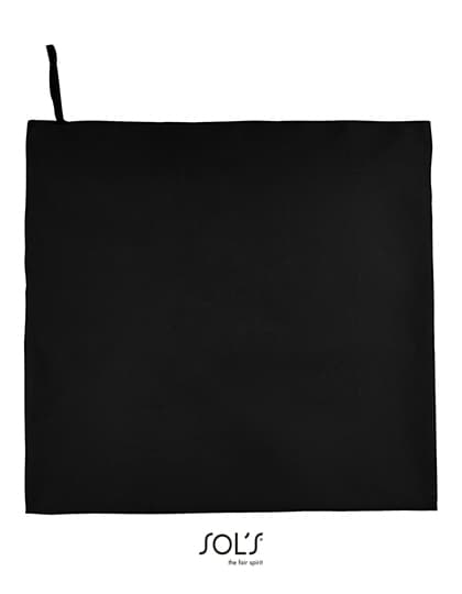 Microfibre Towel Atoll 100 — Black