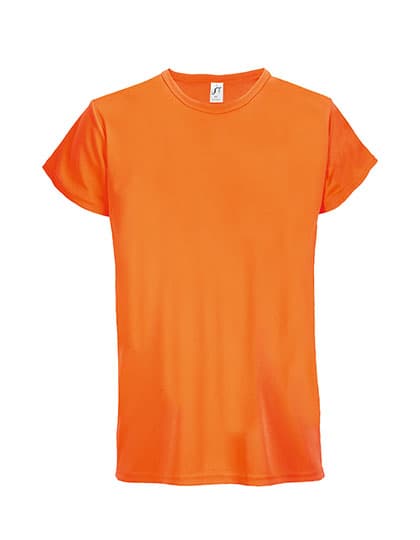 Unisex Sprint T-Shirt — Neon Orange