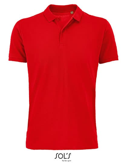 Men´s Planet Polo Shirt — Red