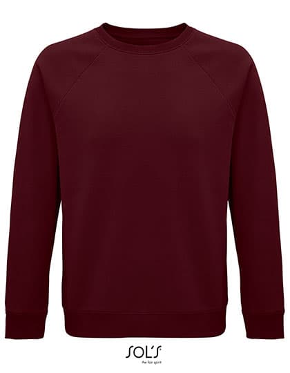 Unisex Space Sweatshirt — Burgundy