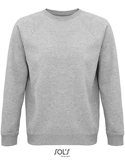 Unisex Space Sweatshirt — Grey Melange