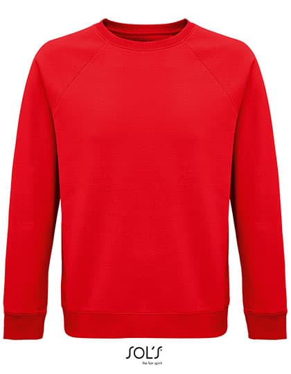 Unisex Space Sweatshirt — Red