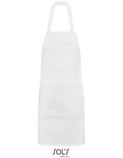 Unisex Gamma Apron — White