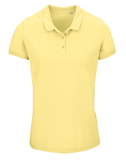 Women´s Planet Polo Shirt — Light Yellow