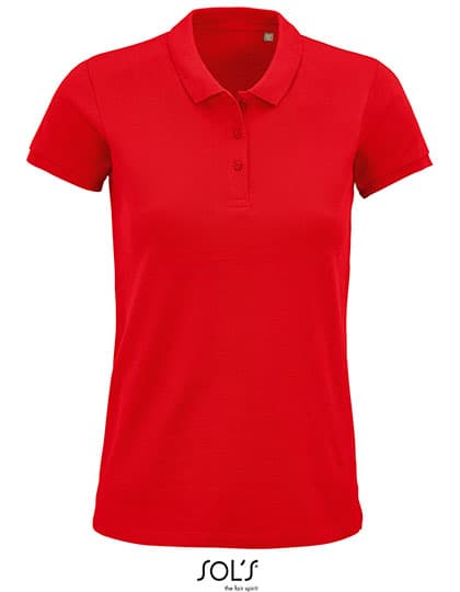 Women´s Planet Polo Shirt — Red