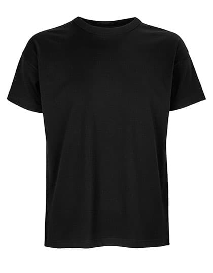 Men´s Boxy Oversized T-Shirt — Deep Black