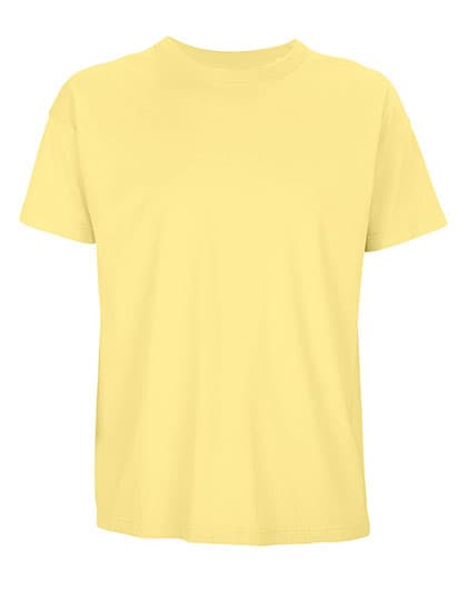 Men´s Boxy Oversized T-Shirt — Light Yellow