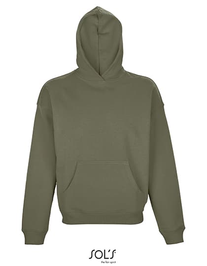 Unisex Connor Oversized Hoodie — Khaki