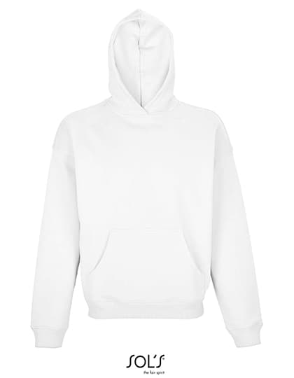 Unisex Connor Oversized Hoodie — White