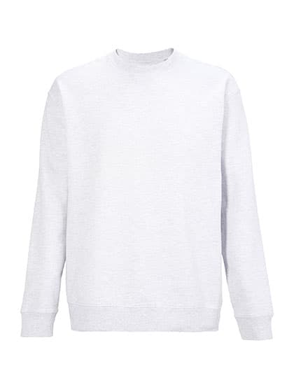 Unisex Columbia Crew Neck Sweatshirt — Ash (Heather)