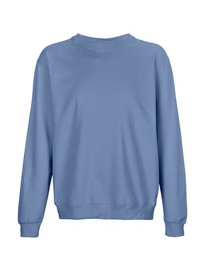 Unisex Columbia Crew Neck Sweatshirt — Blue