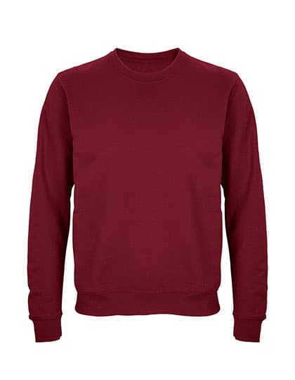 Unisex Columbia Crew Neck Sweatshirt — Burgundy