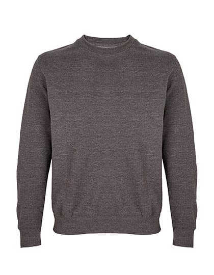 Unisex Columbia Crew Neck Sweatshirt — Charcoal Melange