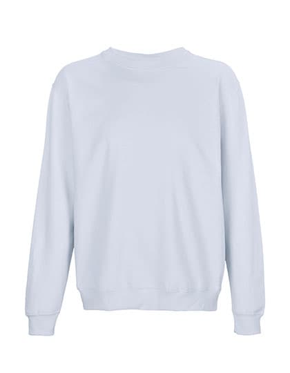 Unisex Columbia Crew Neck Sweatshirt — Creamy Blue