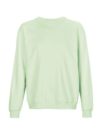 Unisex Columbia Crew Neck Sweatshirt — Creamy Green