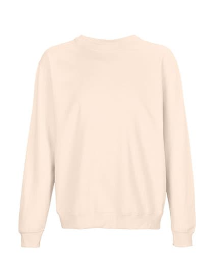 Unisex Columbia Crew Neck Sweatshirt — Creamy Pink