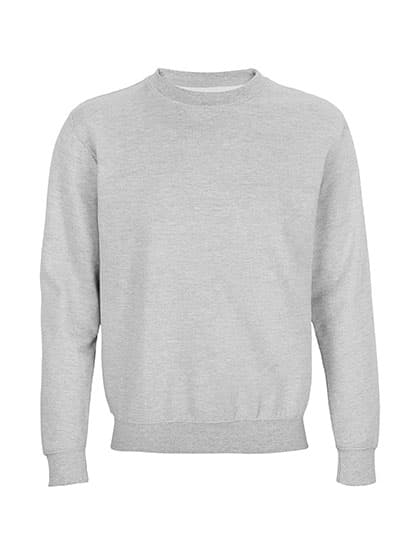 Unisex Columbia Crew Neck Sweatshirt — Grey Melange