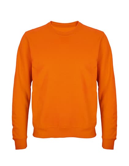Unisex Columbia Crew Neck Sweatshirt — Orange