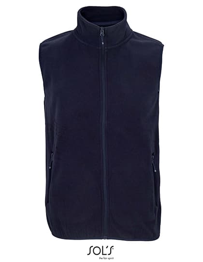Unisex Factor Zipped Fleece Bodywarmer — Navy
