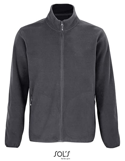Men´s Factor Zipped Fleece Jacket — Charcoal Grey (Solid)