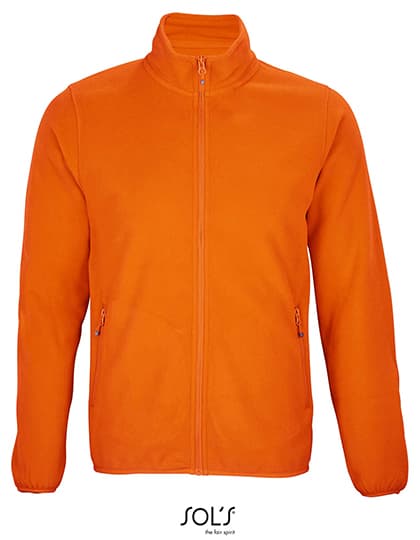 Men´s Factor Zipped Fleece Jacket — Orange