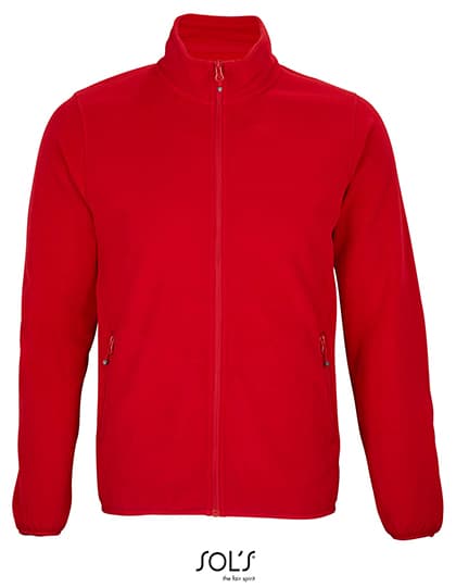 Men´s Factor Zipped Fleece Jacket — Red