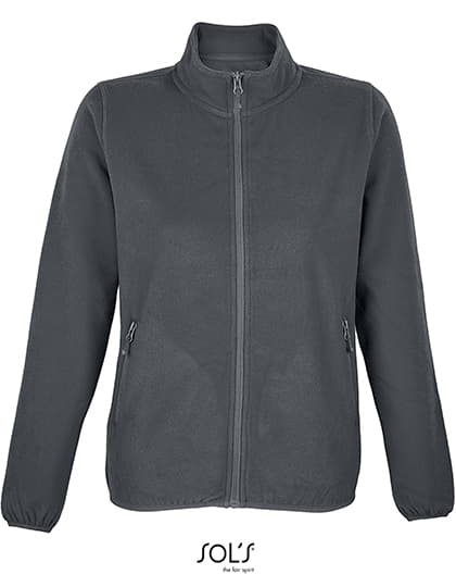 Women´s Factor Zipped Fleece Jacket — Charcoal Grey (Solid)
