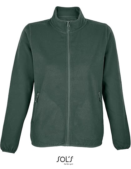 Women´s Factor Zipped Fleece Jacket — Forest Green