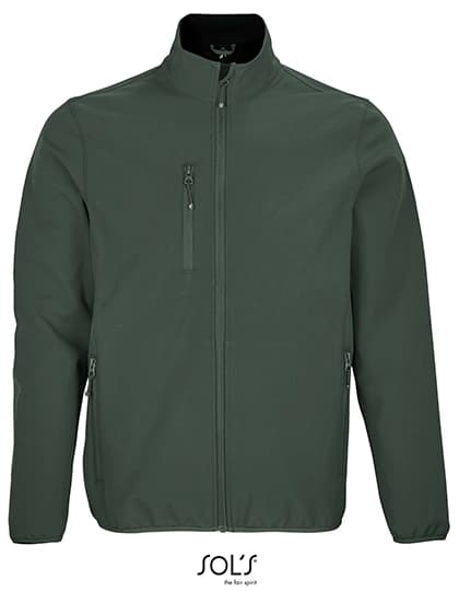 Men´s Falcon Zipped Softshell Jacket — Forest Green