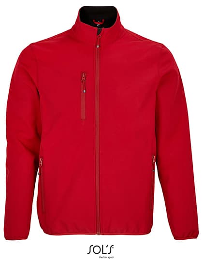Men´s Falcon Zipped Softshell Jacket — Pepper Red