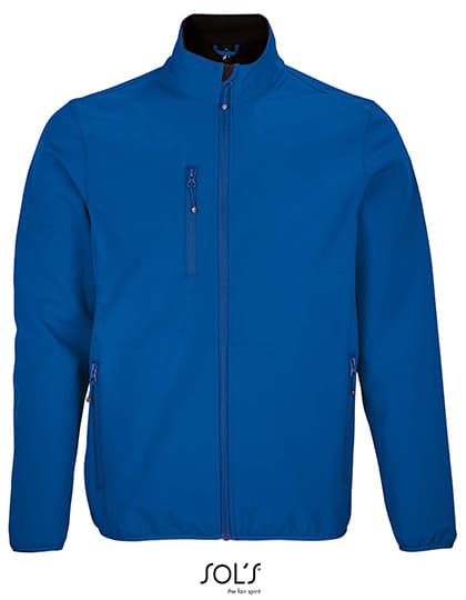 Men´s Falcon Zipped Softshell Jacket — Royal Blue 241