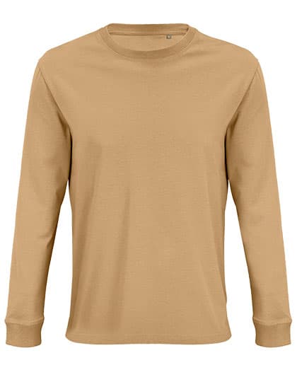 Unisex Long Sleeve T-Shirt Pioneer — Dark Beige