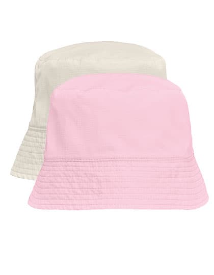 Unisex Nylon Bucket Hat — Off White