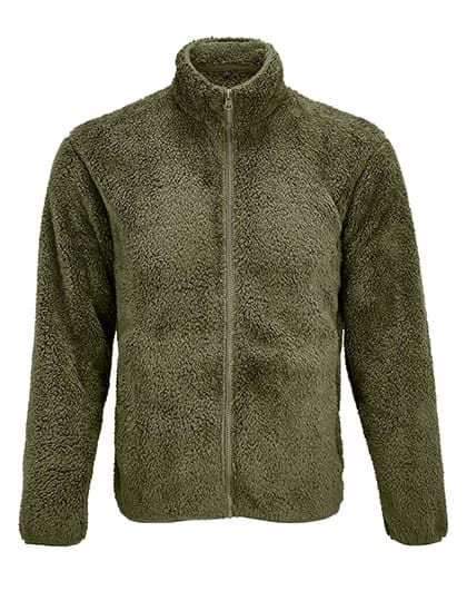 Unisex Fleece Zip Jacket Finch — Army