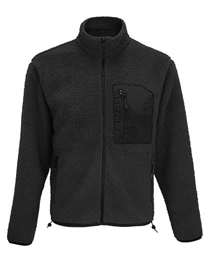 Unisex Sherpa Jacket Fury — Carbon Grey