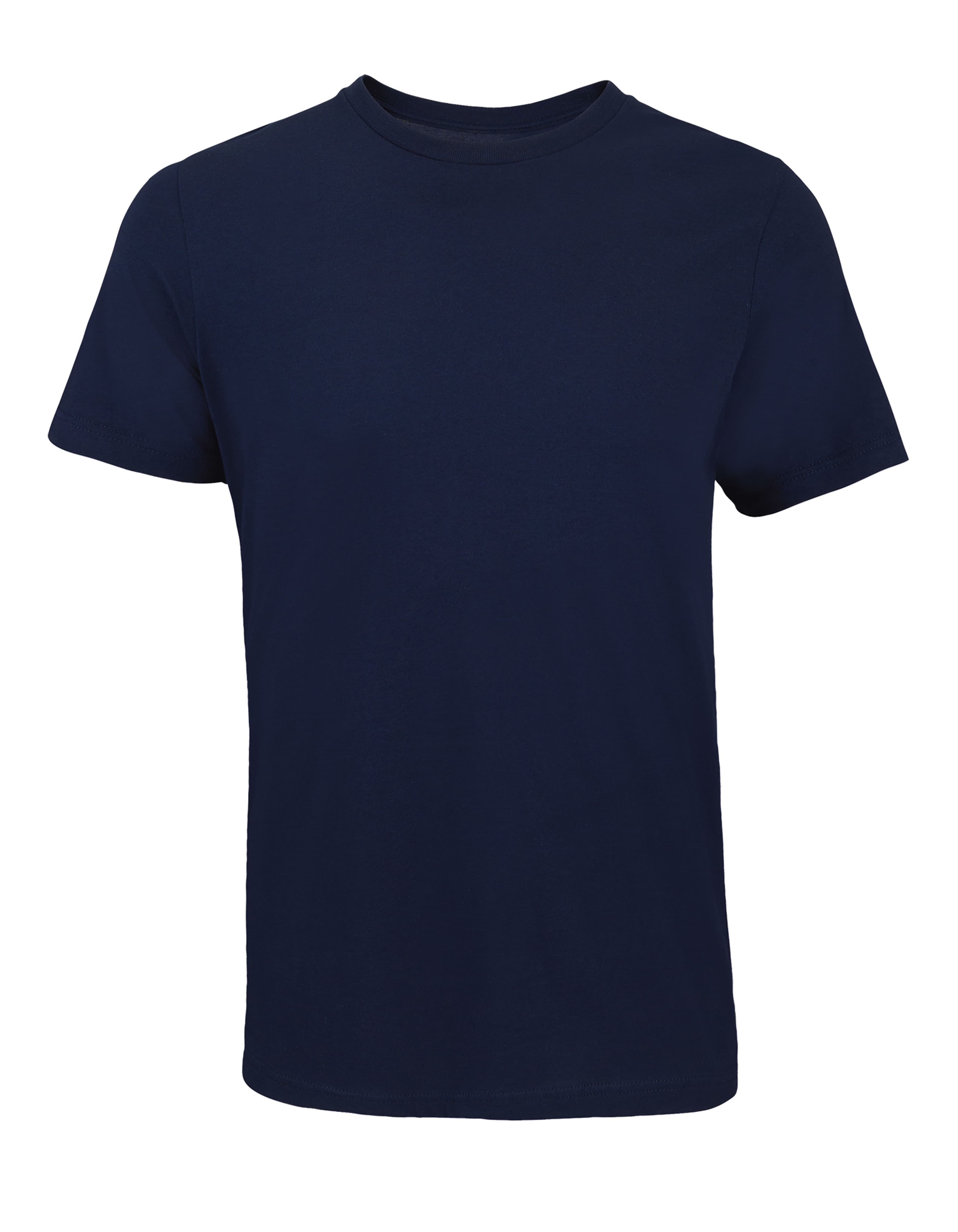 Unisex Round Neck T-Shirt Tuner — French Navy