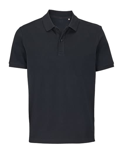 Unisex Polo Shirt Pegase — Black