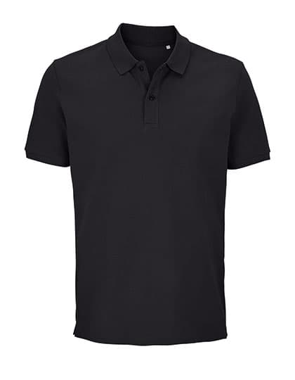 Unisex Polo Shirt Pegase — Carbon Grey
