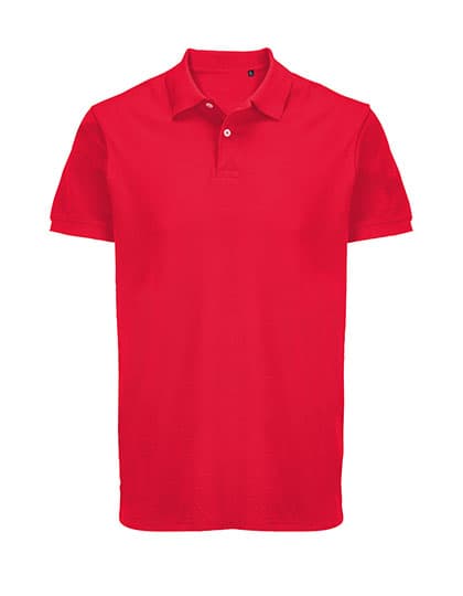 Unisex Pacific Polo Shirt — Red